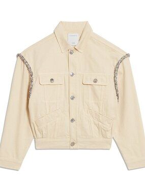 Sandro Cream Paloma Jacket